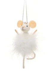 Souris poly blanche