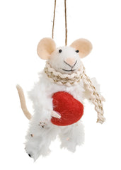 Souris avec cœur