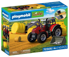 Playmobil Grand tracteur avec bottes de foin