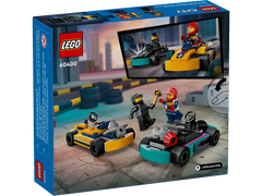 Karts et pilotes de course