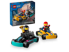 Karts et pilotes de course