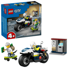City - Poursuite de police en moto