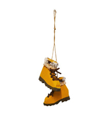 Ornement bottes hiver