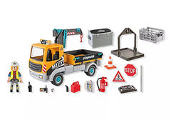 Playmobil Camion de chantier avec grue