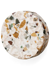 Poignée ronde terrazzo multi