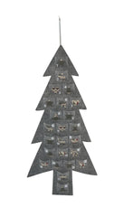 Calendrier de l'Avent gris
