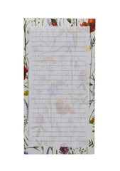 Bloc-note fleurs des champs 50 feuilles