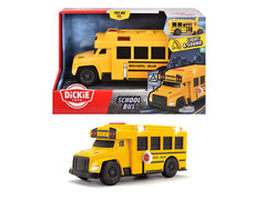 City Heroes - Autobus scolaire Sons et lumières 15 cm
