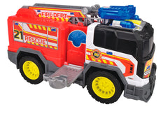 City Heroes - Camion de pompiers Sons et lumières 30 cm