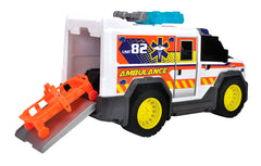 City Heroes - Ambulance Sons et lumières 30 cm