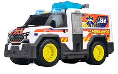City Heroes - Ambulance Sons et lumières 30 cm