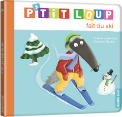 P'tit loup fait du ski