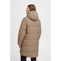 Ihzorana manteau puffy mi-long