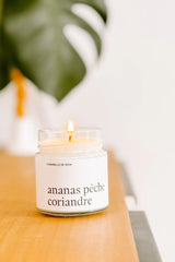 Marée Chandelles Ananas pêche coriande