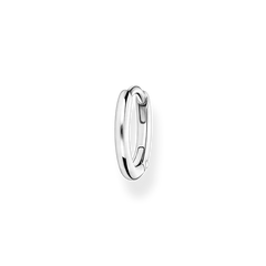 Créole unique classique argent 13,5mm