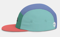 Casquette à cinq panneaux Runner Récif Corail