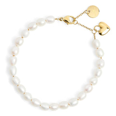 Bracelet de perles de papaye