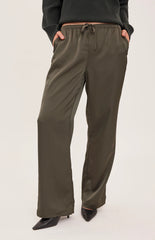 Pantalon en satin Cassandra