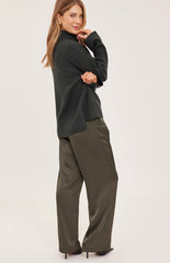 Pantalon en satin Cassandra