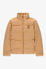 Manteau isolé en velours côtelé pour femme