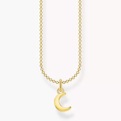 Thomas Sabo - Chaine avec pendentif lune or