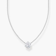 Thomas Sabo - Chaine avec pendentif zircon argent