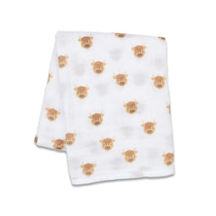 Lulujo Mousseline Vaches Highland