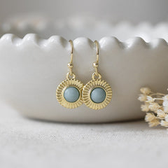 Lila Earrings Amazonite
