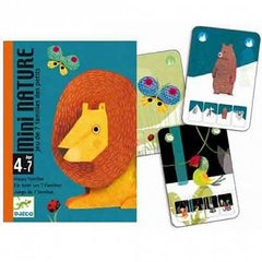 Mini nature jeu de 7 familles des petits