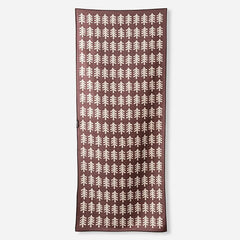 Original Towel: Fresh Pines Burgundy Beige