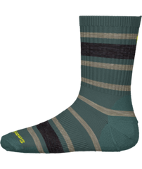 Kids' Hike Light Cushion Striped Crew Socks