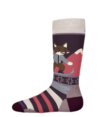 Kids' Wintersport Full Cushion Fox Glade OTC Socks