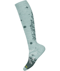 Women's Ski Full Cushion Ice Blossom OTC Socks