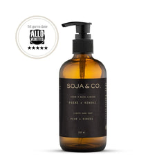 Soja & Co - Savon à mains liquide | Poire + Hinoki