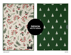 Linge à vaisselle Sous les sapins - édition limitée Noël 2025