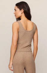 Double Scoop Silky Rib Tank