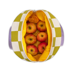 Boîte à lunch Fluf Checks Pear