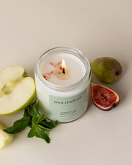 Bougie de soja Pomme verte, figue & menthe