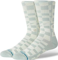 stance Bas Wave Check Crew Adulte