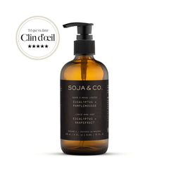 Soja & Co - Savon à mains liquide | Eucalyptus + Pamplemousse