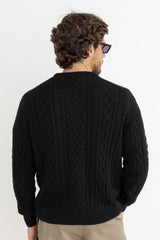 Mohair fishermans knit