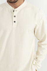 Vintage terry ls henley