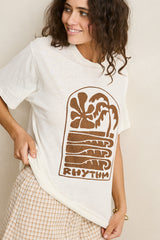 Palm and sun oversized t-shirt